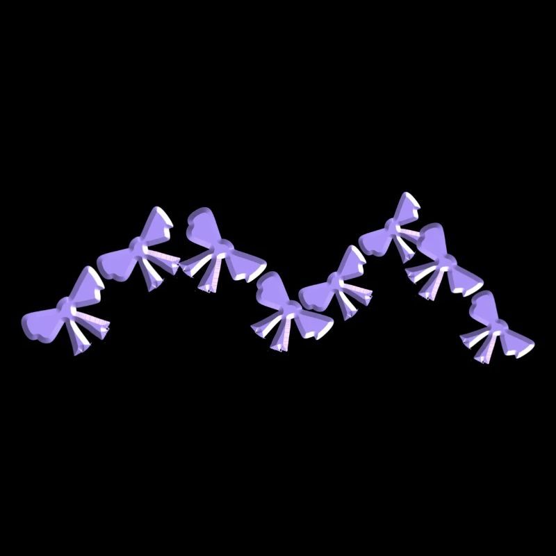 loop symbol fly square purple line