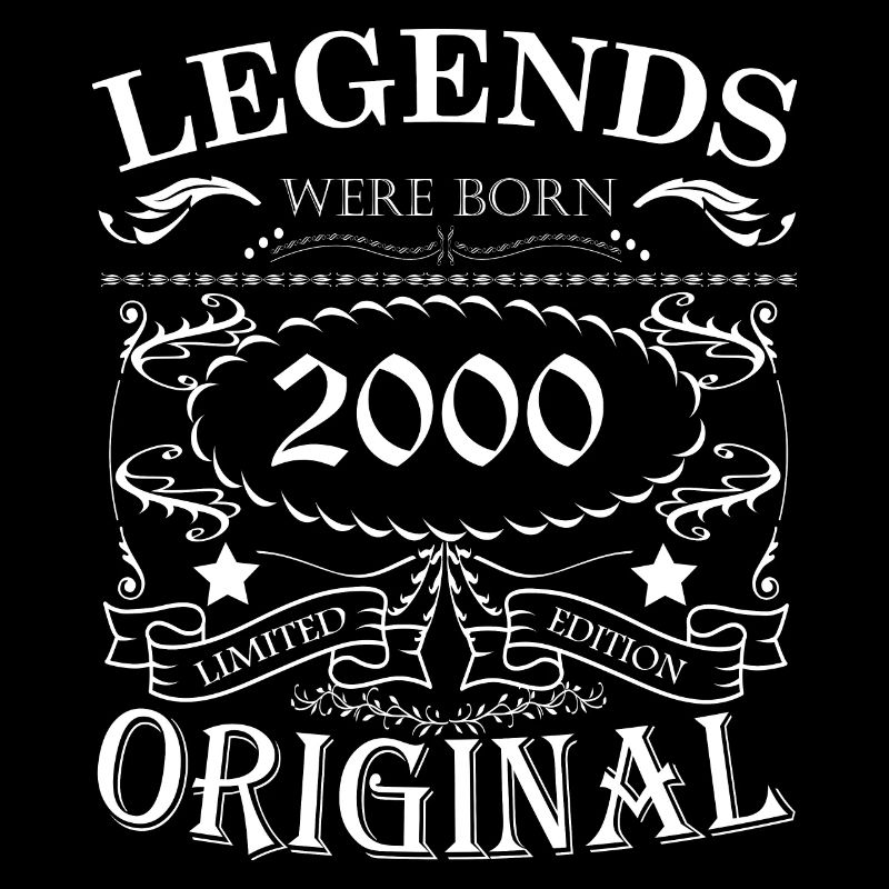 20. Geburtstag Original Legends born 2000 Geschenk