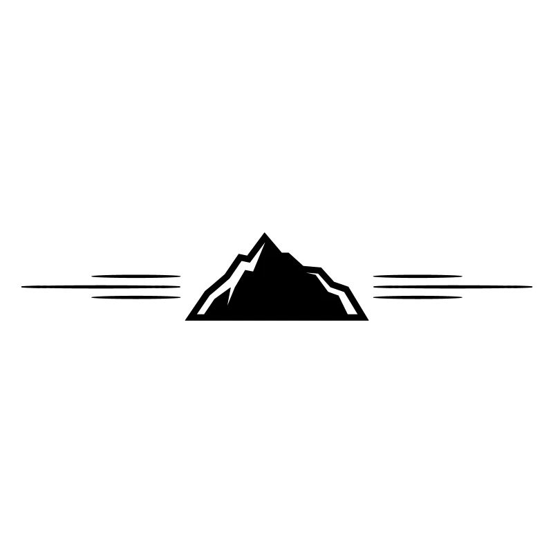 Berg Icon Linie