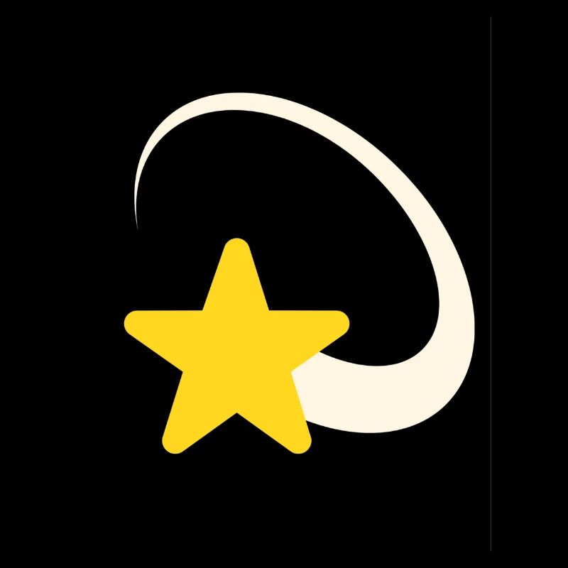 Stern Sternschnuppe Geschenkidee Cool