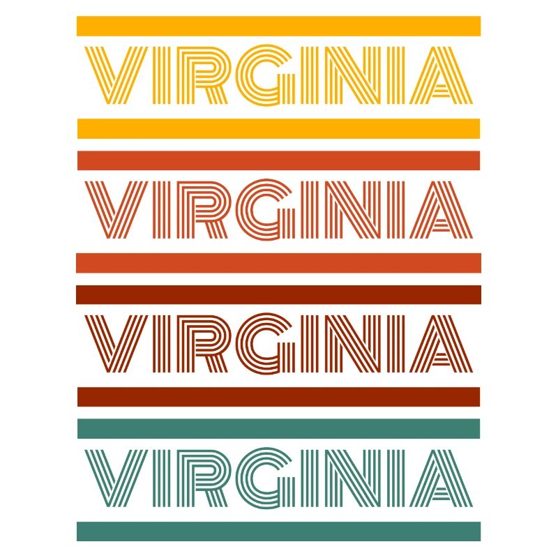 Texte de Virginie dans un design de couleur différente