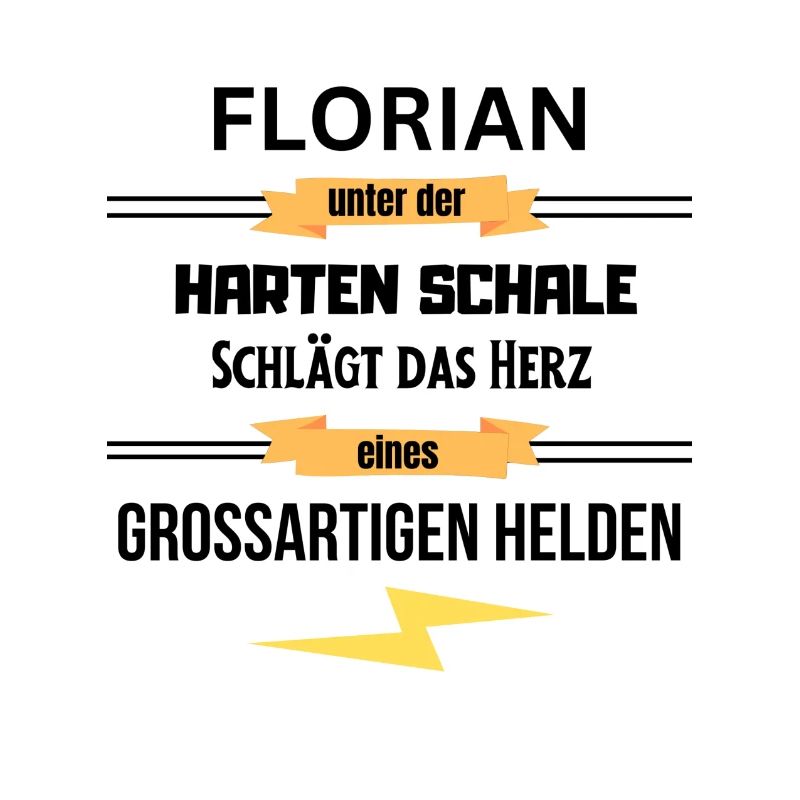 Florian unter harte Schale eines Großartigen Helde