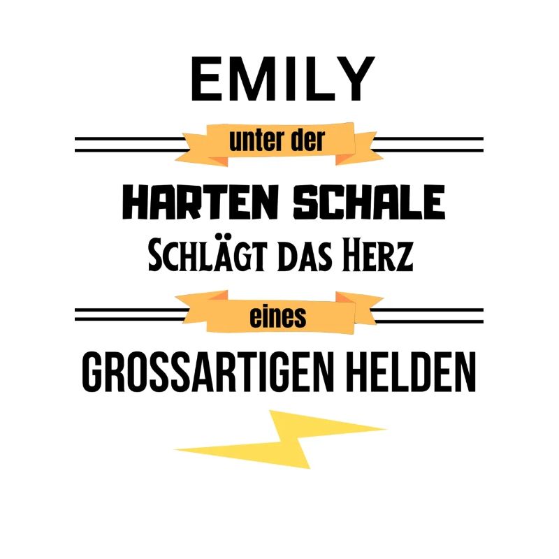 Emily unter harte Schale eines Großartigen Helden