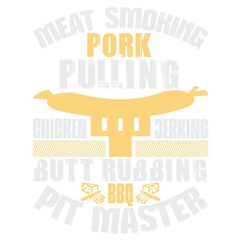 MEAT SMOKING PORK PULLING PIT MASTER