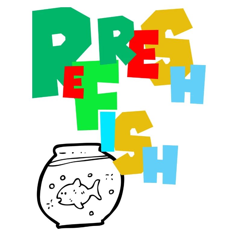 Refresh Fish. Refreshing the fish.