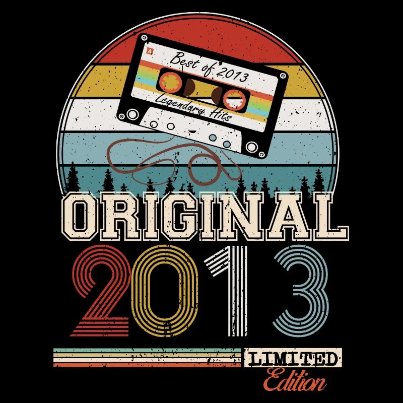 Elegant Retro Gift: 2013 Vintage