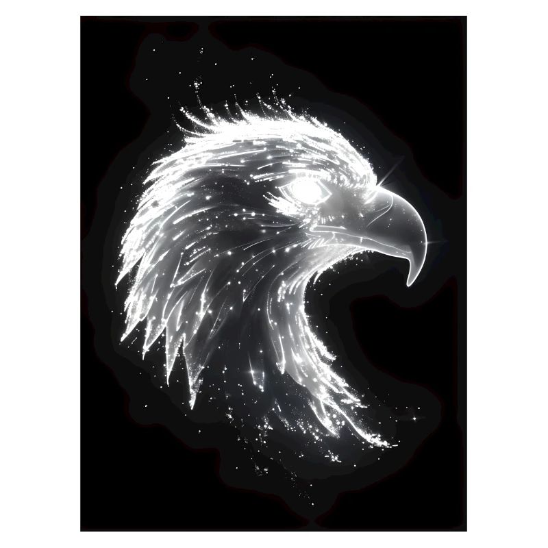 Cadeau Eagle Neon Glow