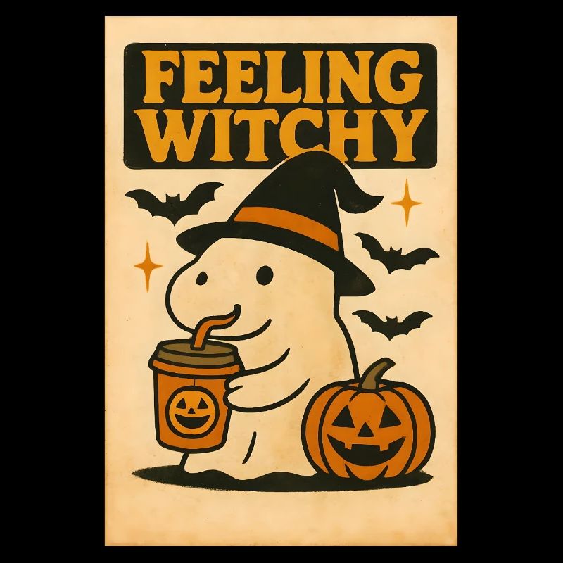 Ghost Capybara Halloween Gift