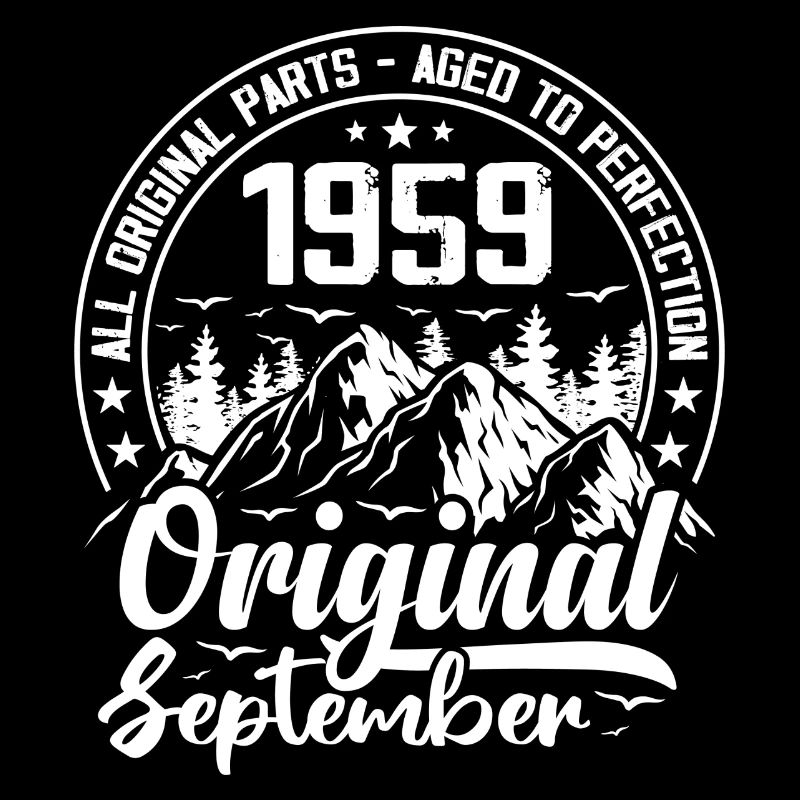September 1959 Original:65 Years Anniversary Gift