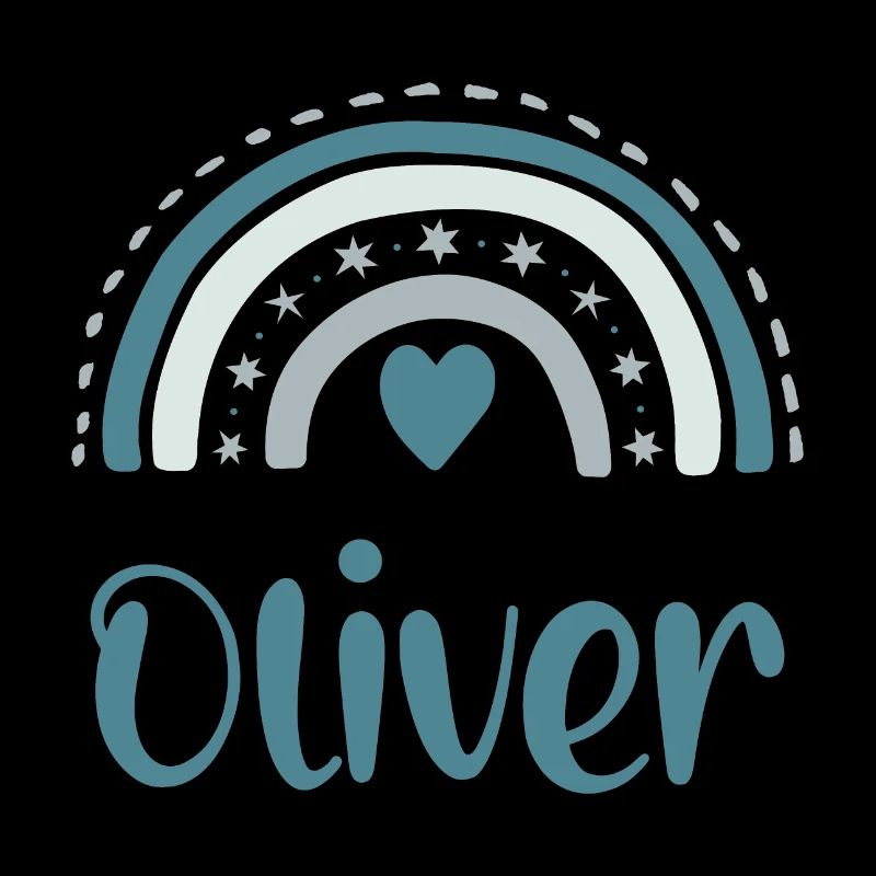 Oliver Name Rainbow