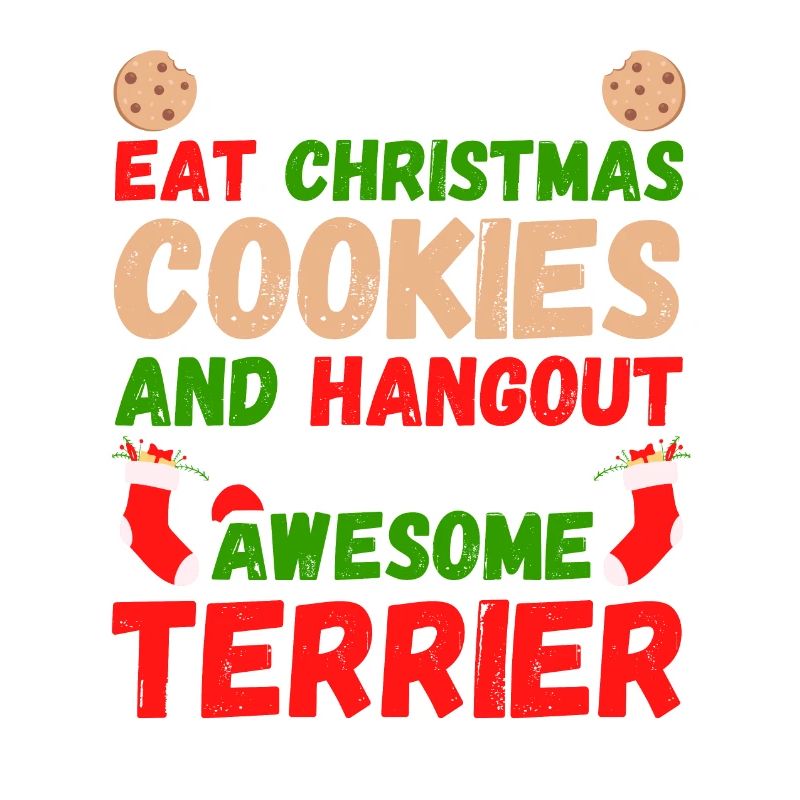 Biscuits de Noël Terrier