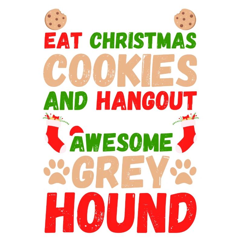 Biscuits lévriers de Noël