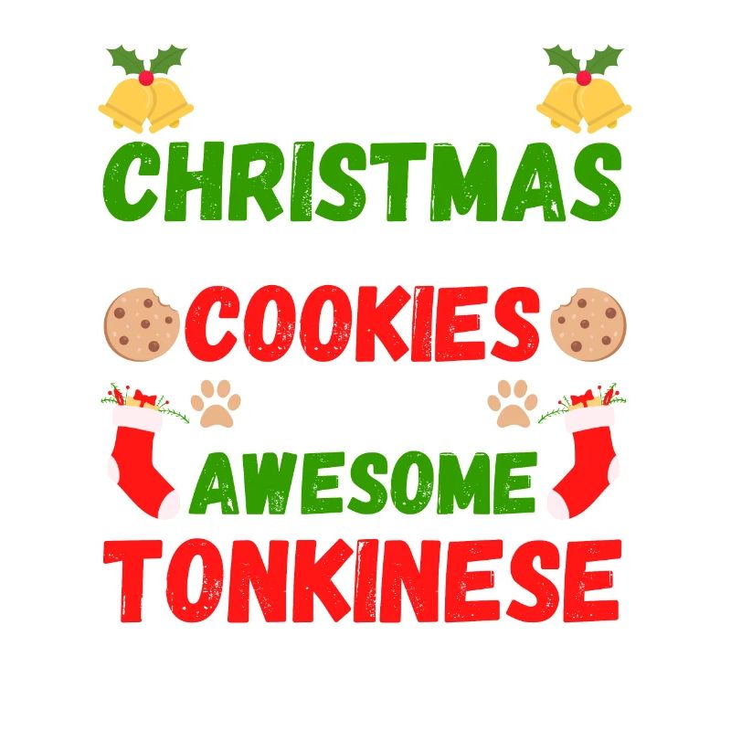 Biscuits de Noël Tonkanese Cat