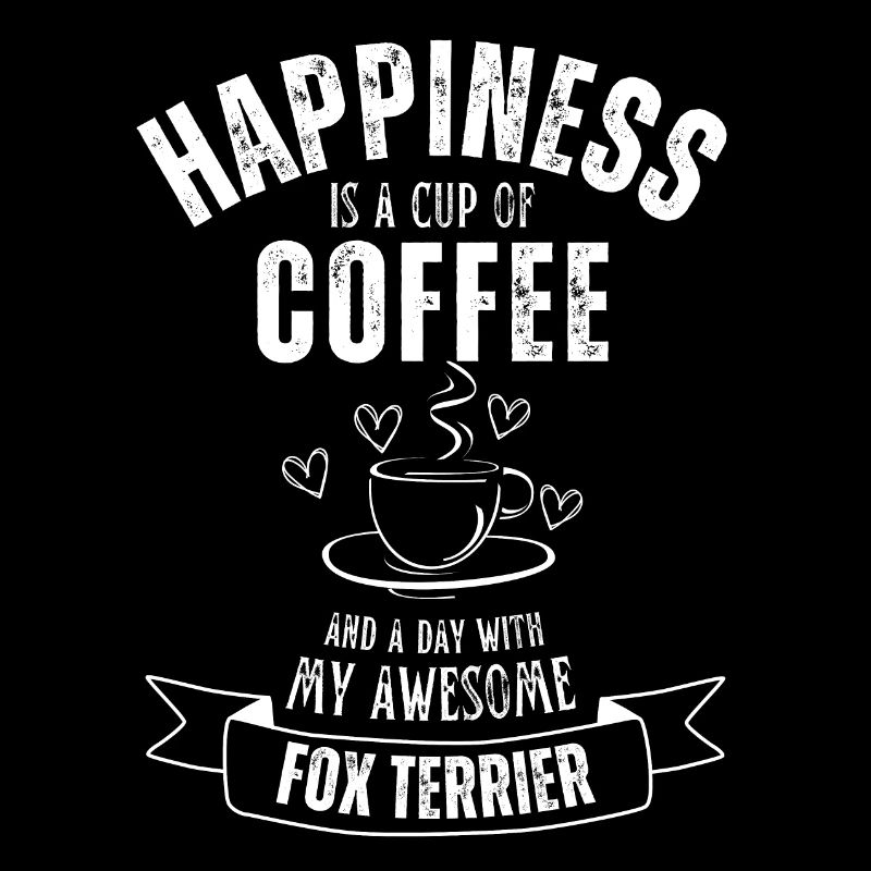 Foxterrier Kaffee Hund Cafe