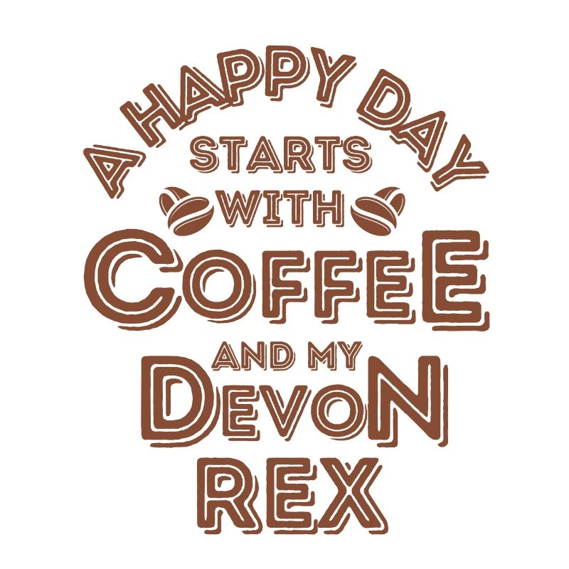 Devon Rex Cat Coffee Cafe