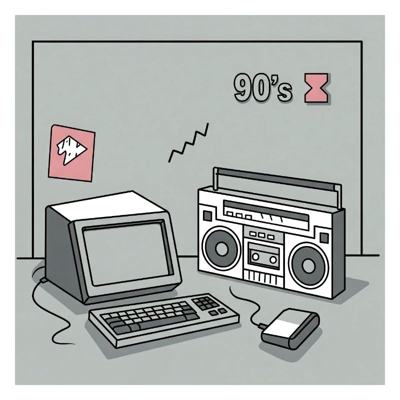 90s cult objects : Walkman, computer and Co.