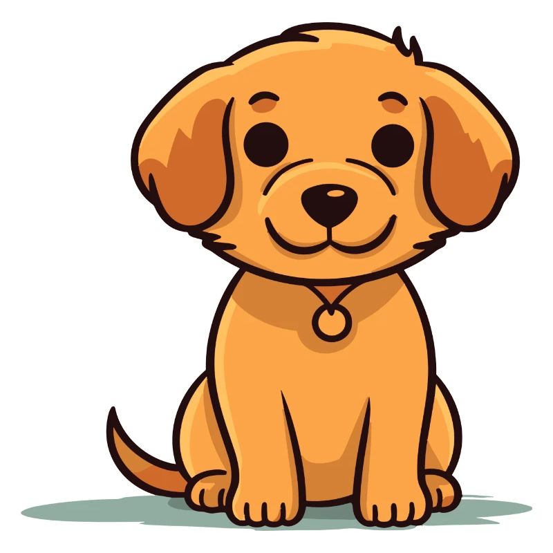 Conception de chien mignon pour les propriétaires de chiens