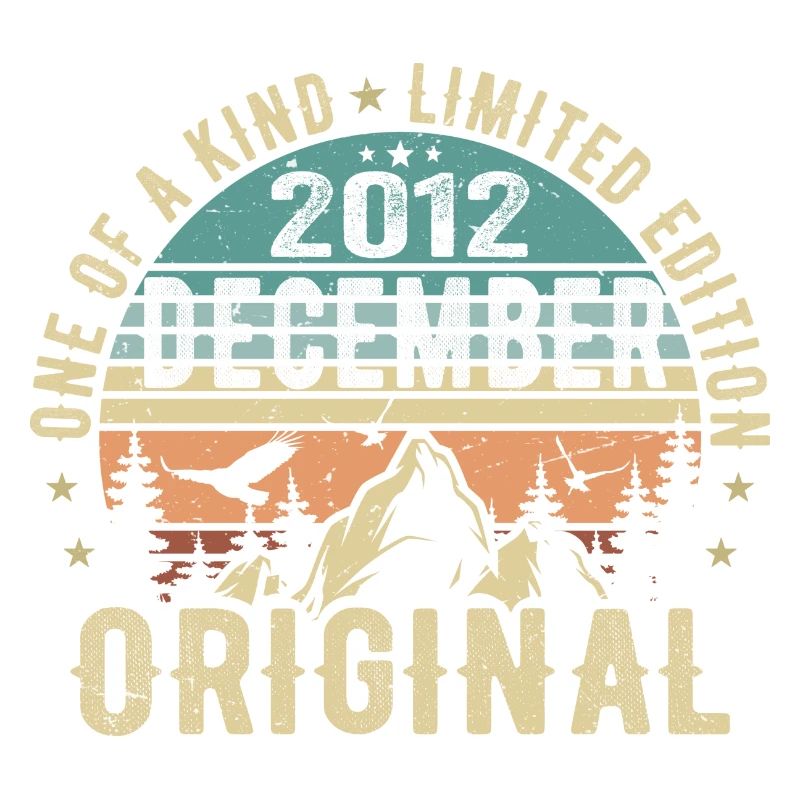 Legends Birthday December 2012 Born Gift