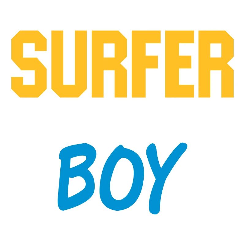 Surfer boy (planche de surf)