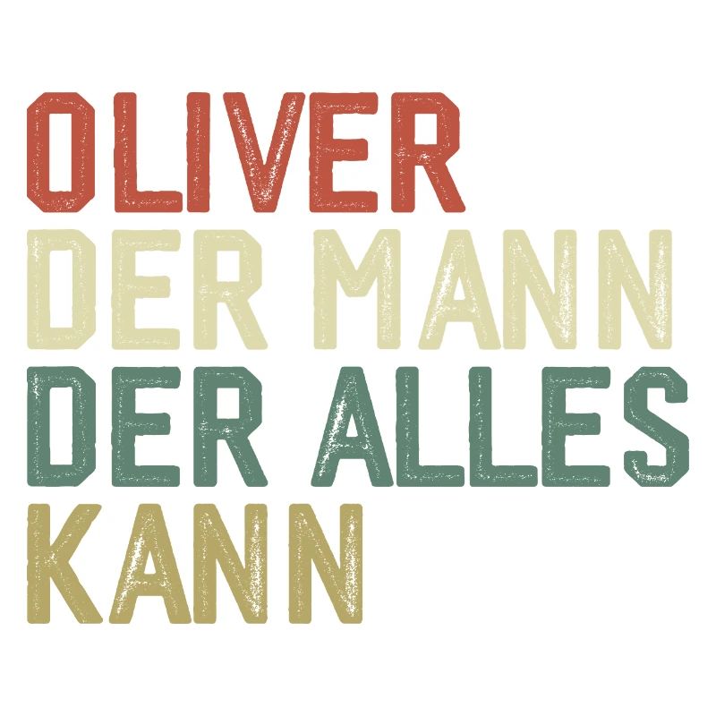 Oliver The man who can do everything First name Oliver