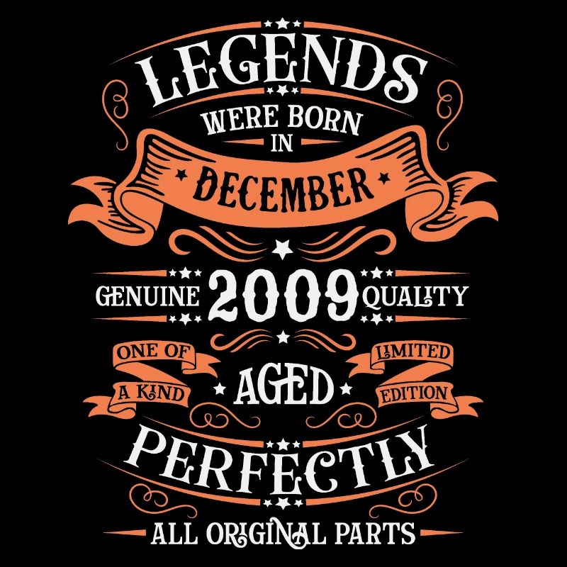 The legends were born in December 2009 Gift