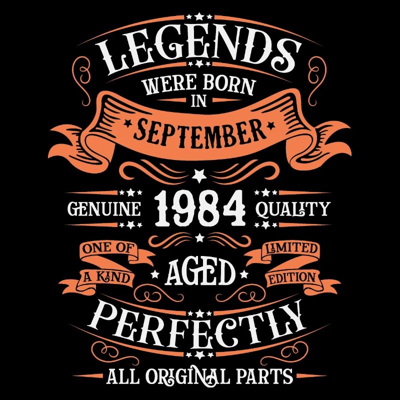 September 1984 Originelle Geburtstagsgeschenkidee