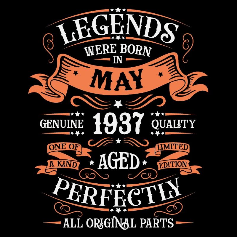 May 1937 Anniversary Vintage Gift