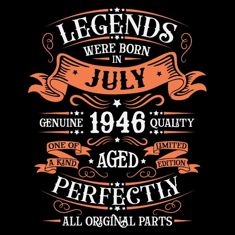 Juli 1946 Geburtstag Mann