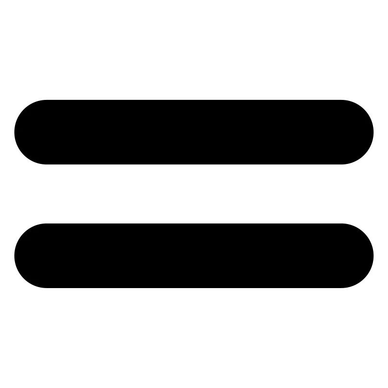 Equal sign symbols