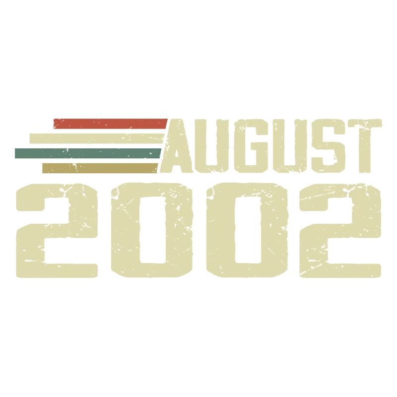Born August 2002 Anniversary August 2002 Year