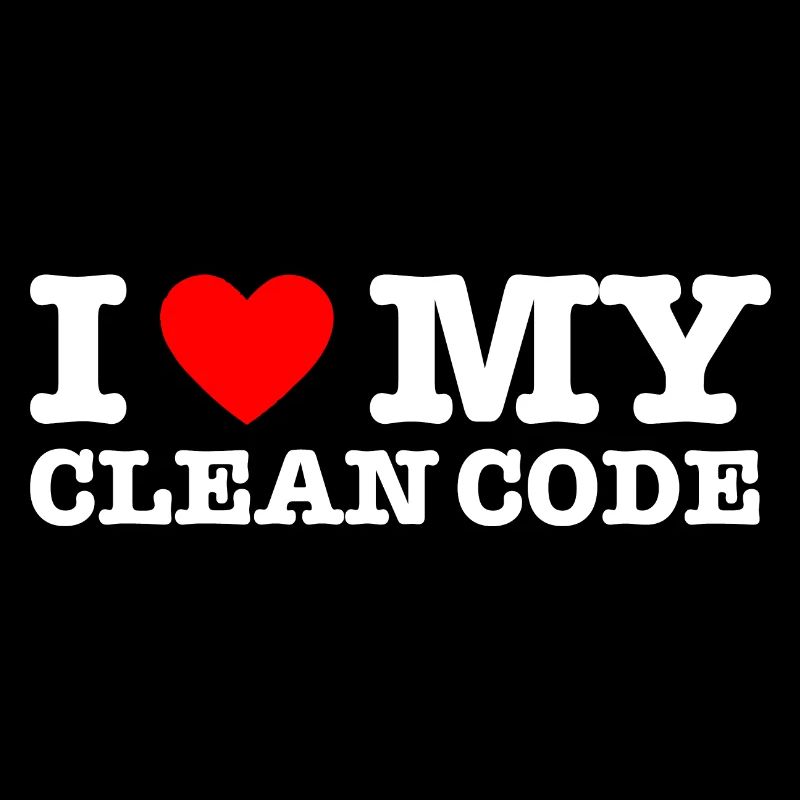 I Heart My Clean Code - Programmeur de cadeaux amusants