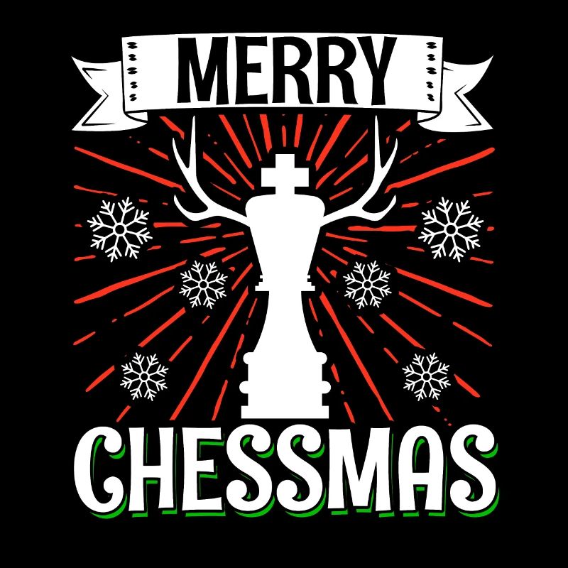 Chess Player Merry Chessmas Game