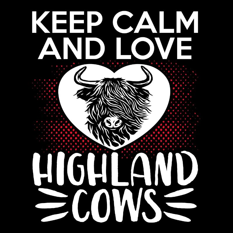 Vache bovine écossaise des Highlands