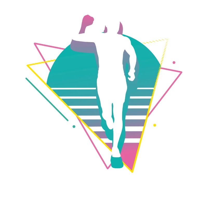 Vaporwave Synthwave Marathon, Trail Running