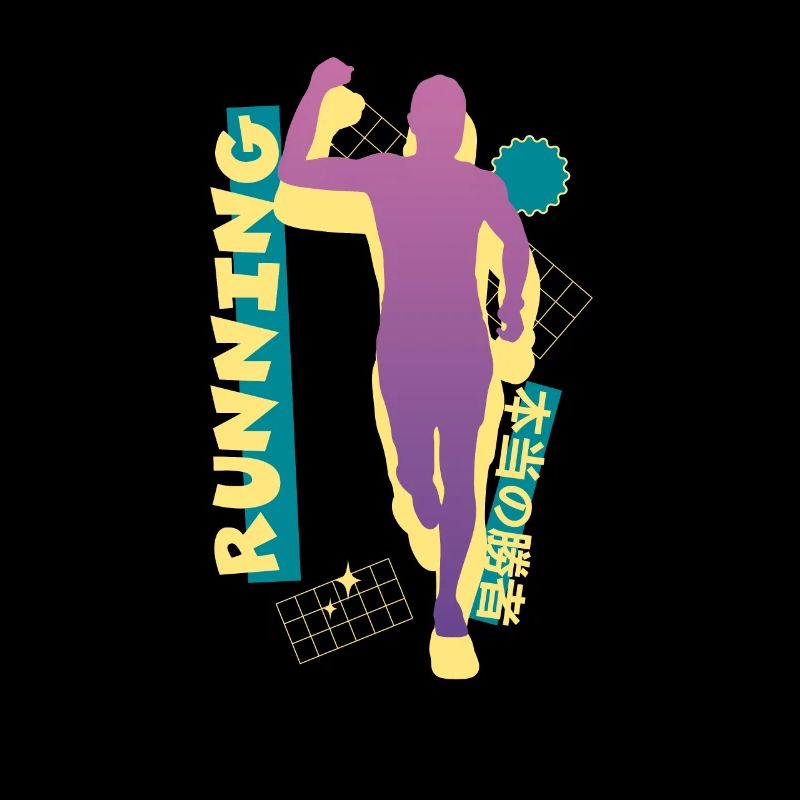Vaporwave Synthwave Marathon, Trail Running