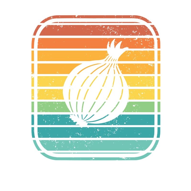 Onion Lover Retro Vegetables Vegan Gift idea