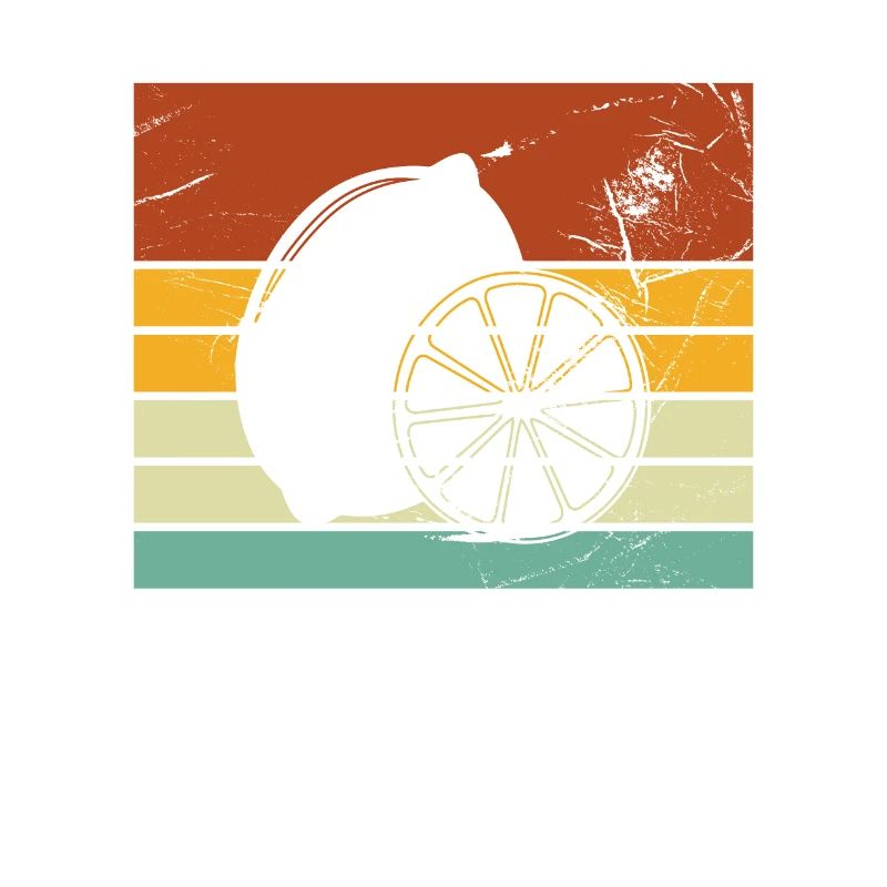 Lemon Fruit Lover Retro Lemonade Idée cadeau