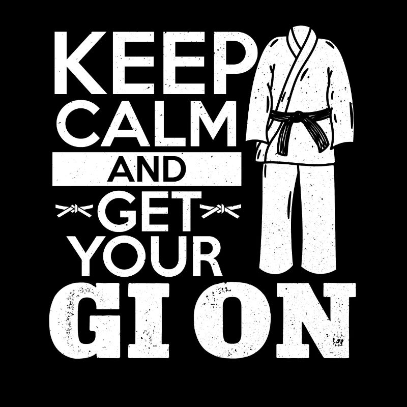 Karate Black Belt Gi Uniform Keep