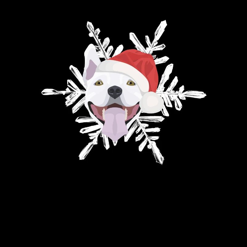 Bull Terrier Joyeux Noël