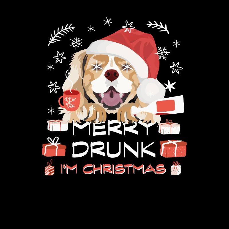 Marché de Noël King Charles Spaniel