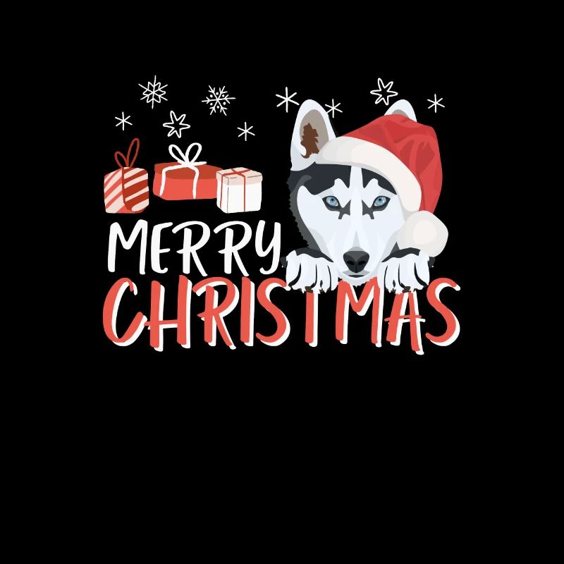 Husky Joyeux Noël