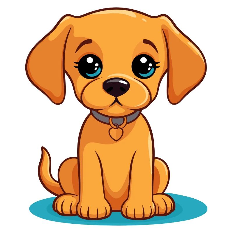 Conception de chien mignon pour les propriétaires de chiens