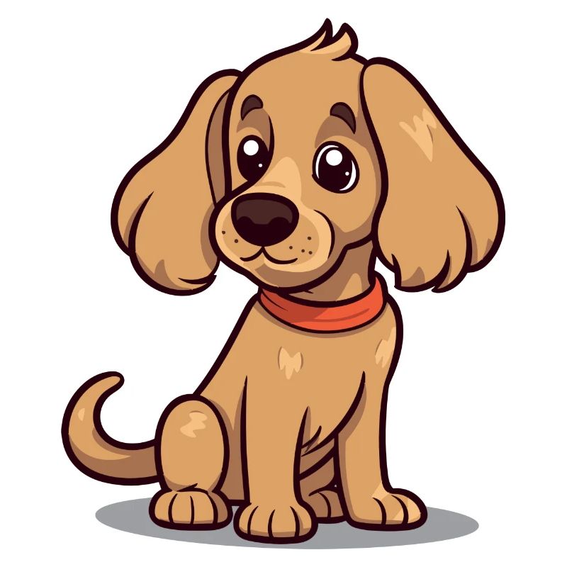 Conception de chien mignon pour les propriétaires de chiens