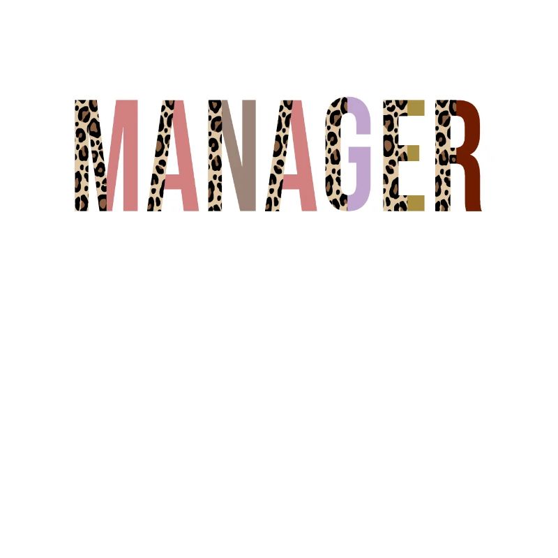 Case Manager Leopard Print Funny Gift
