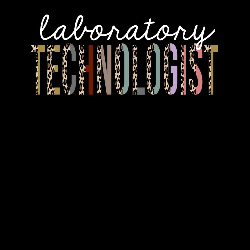 Cadeau drôle d'impression de léopard de technologue de laboratoire