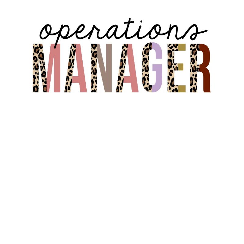 Operations Manager Leopard Print Lustig