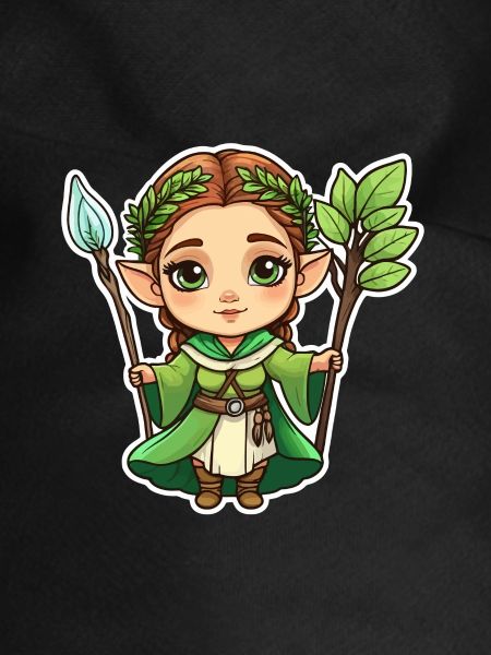Druidin Druide Fantasy Illustration
