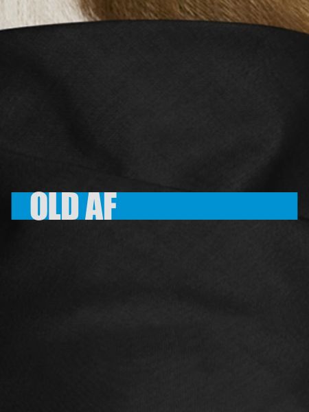 old AF Text Logo