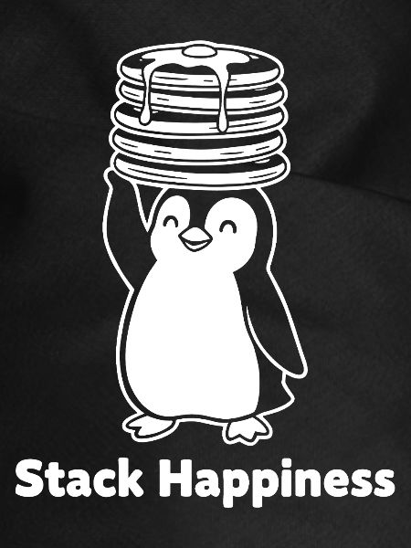 Stack Happiness Pinguin Pfannkuchen