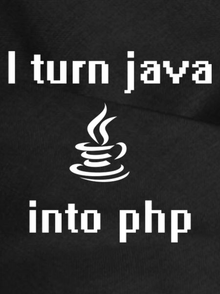 Ich verwandle Java in PHP